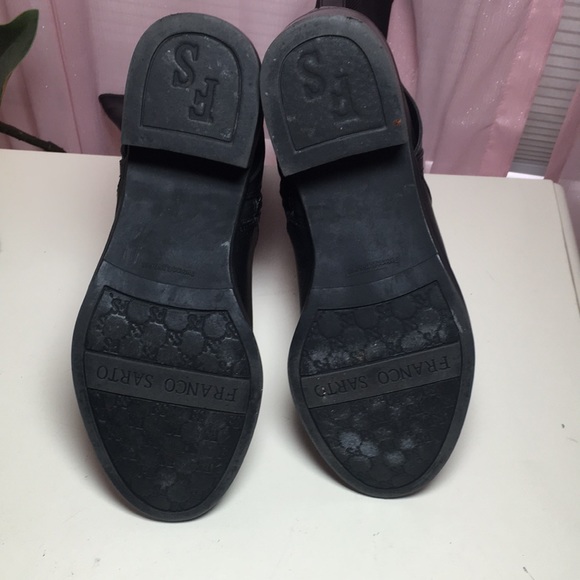 Franco Sarto Black tall boots size 7 - Picture 5 of 12